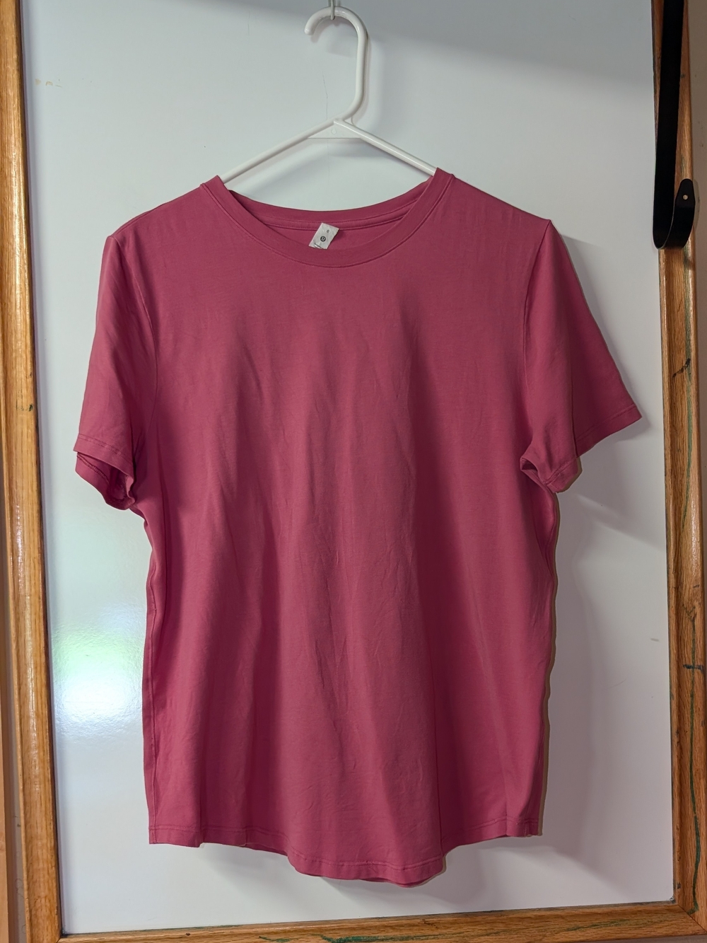 lululemon athletica Short Sleeve Crew Tee in Rose Mauve